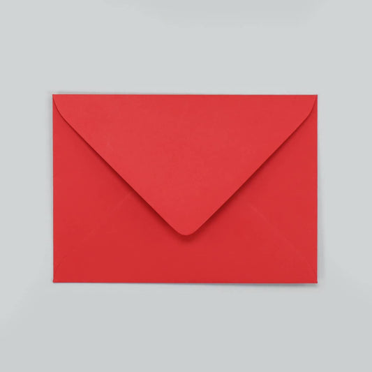 Postkartenhülle Rot