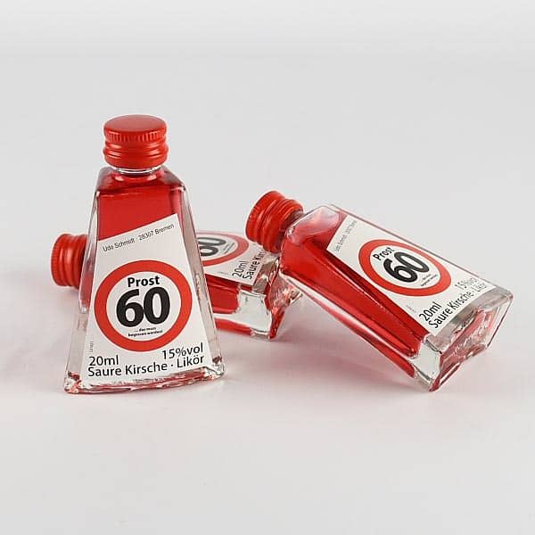 Schnaps zum 60. Geburstag