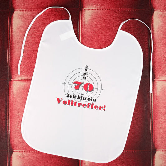 Großer Latz für große Kinder: 70 Ich bin ein Volltreffer !