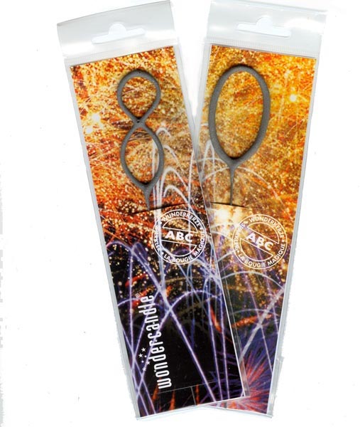 Wunderkerze als Überraschung zum 80. Geburtstag!