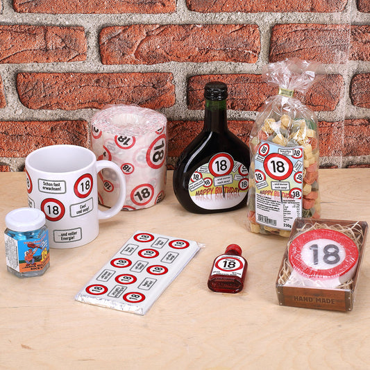 Lustige Produkte zum 18. Geburtstag