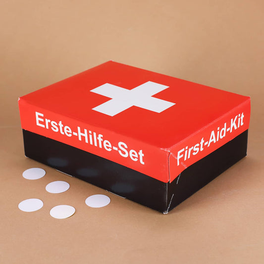 Faltschachtel - Erste-Hilfe-Set - zum Selbstbefüllen