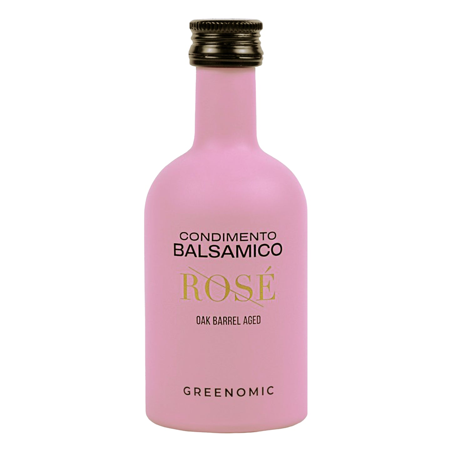 Balsamico Rosé 100 ml freigestellt in eleganter Keramikflasche