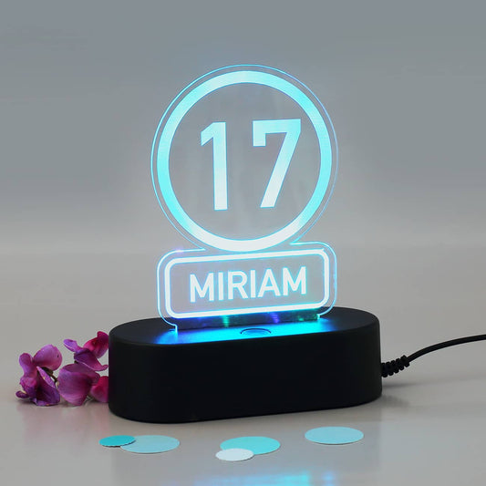 mit Ihrem Wunschnamen und Alter