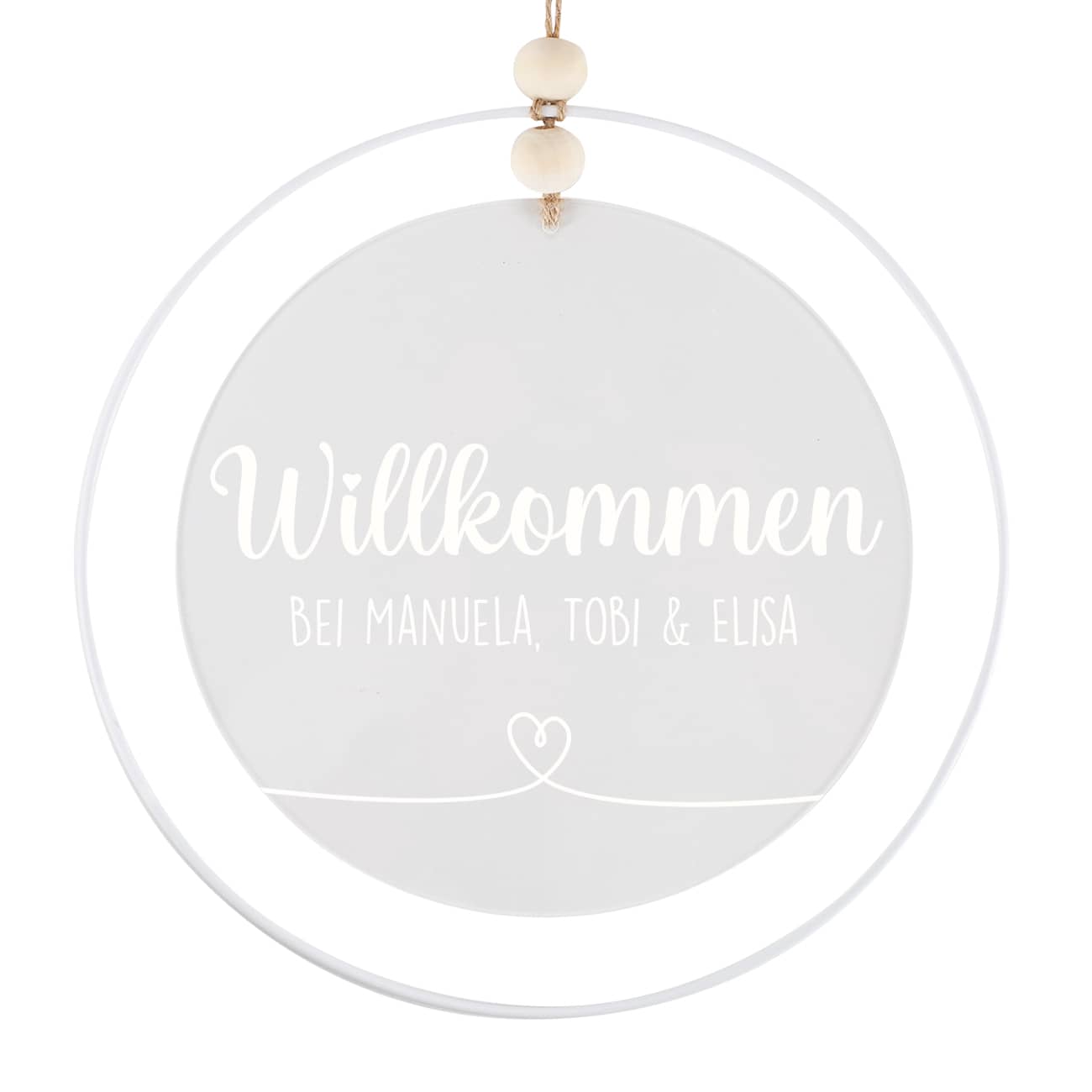 Personalisiert mit Namen