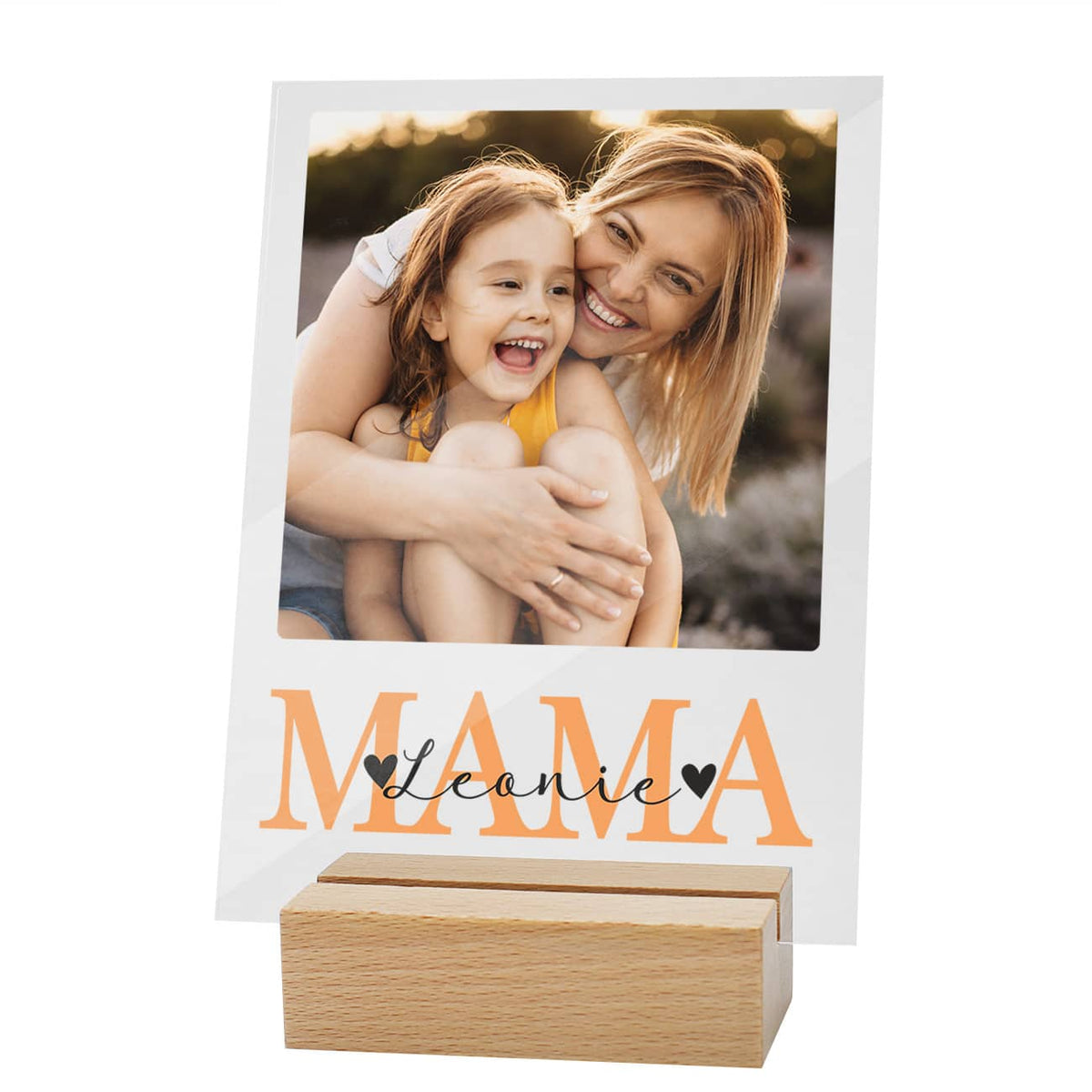 Acrylfoto für Mama personalisiert