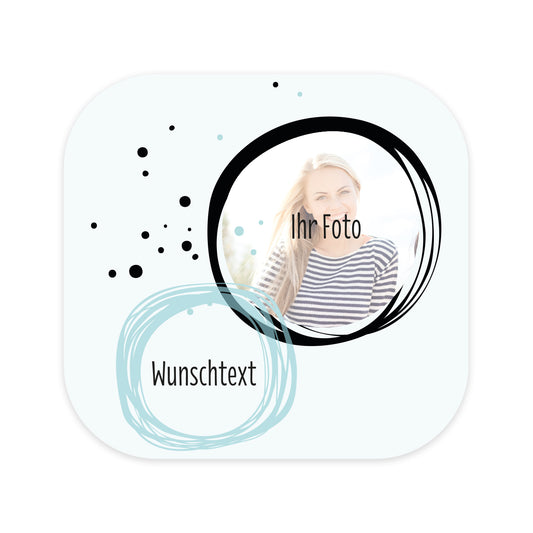 Mit Ihrem Wunschtext und Foto bedruckt