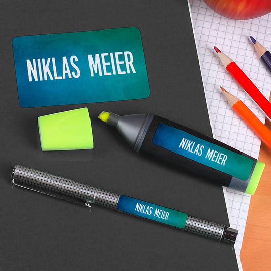 Schulaufkleber 3 Größen im Set