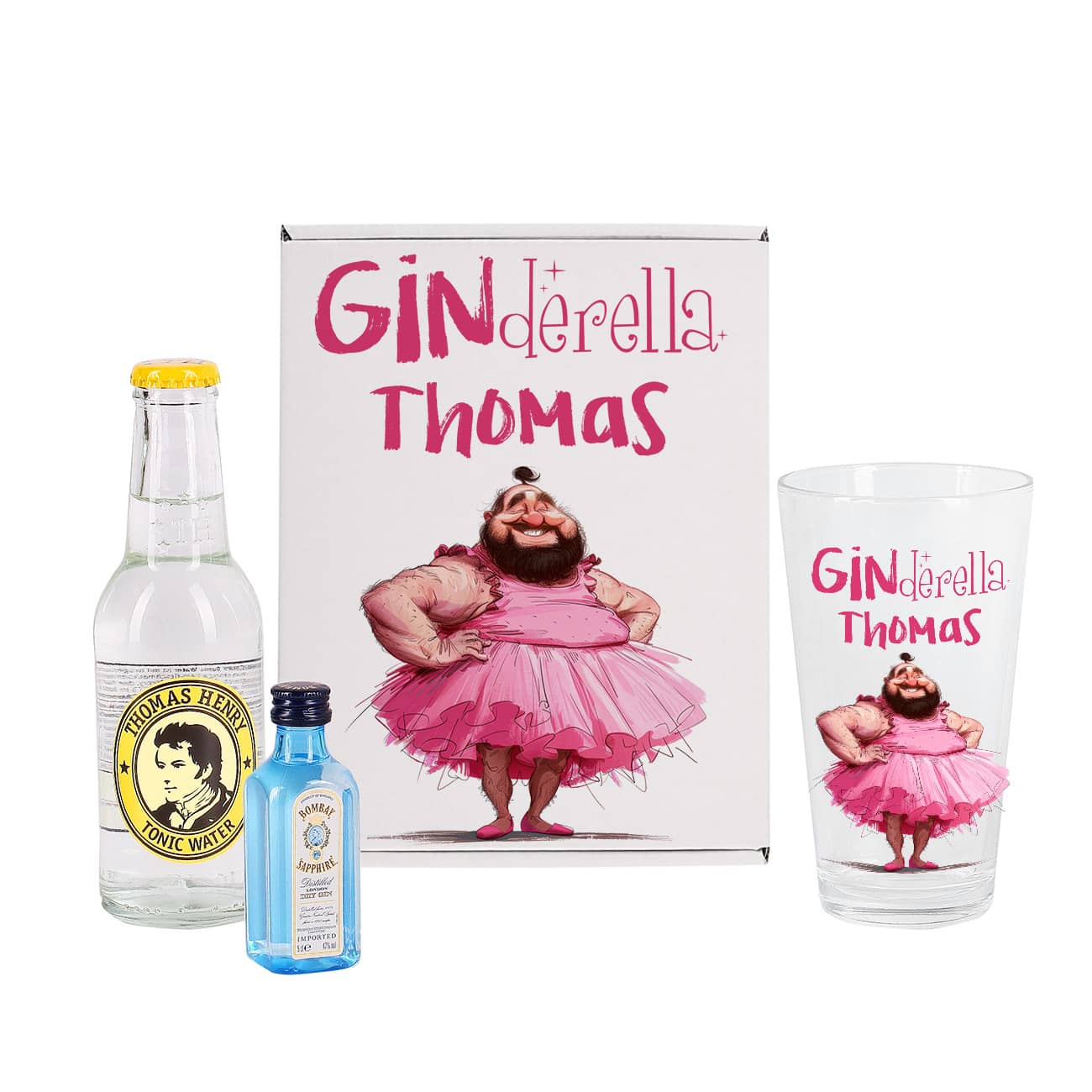 Personalisiertes Gin Geschenkset für Männer