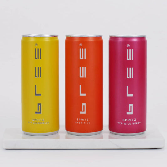 Drei Bree Spritz Sorten