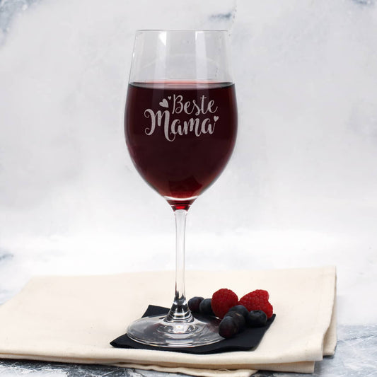 Biorebe Wein Geschenkset zum Muttertag mit Weinglas in Geschenkbox