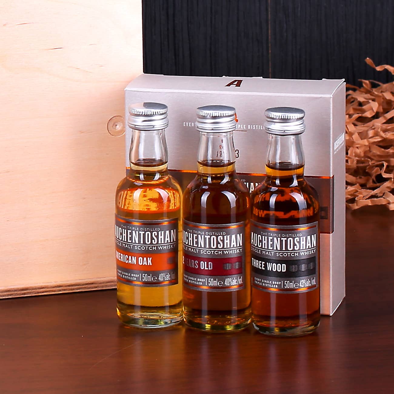 3er Set Auchentoshan Whisky