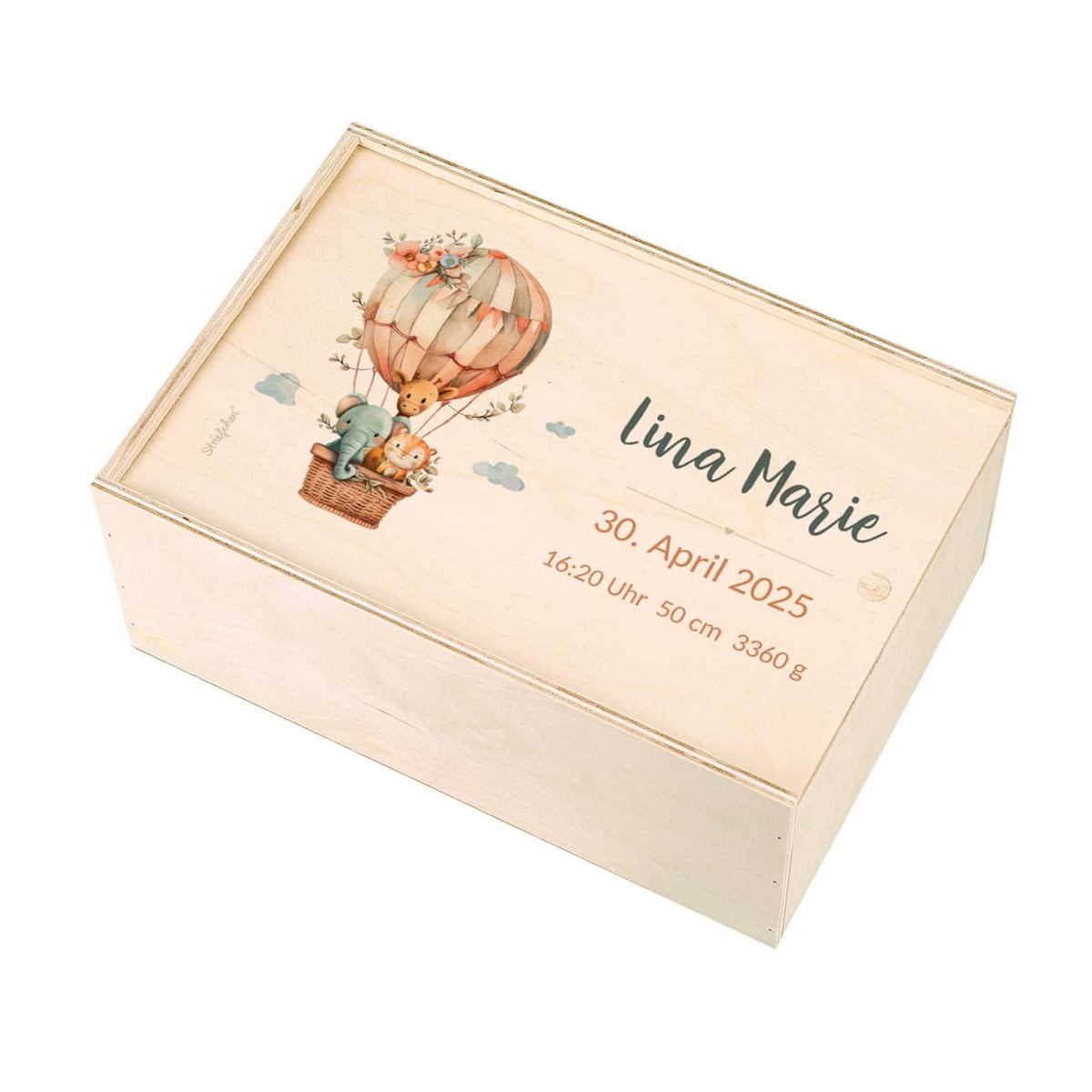 Erinnerungsbox zur Geburt