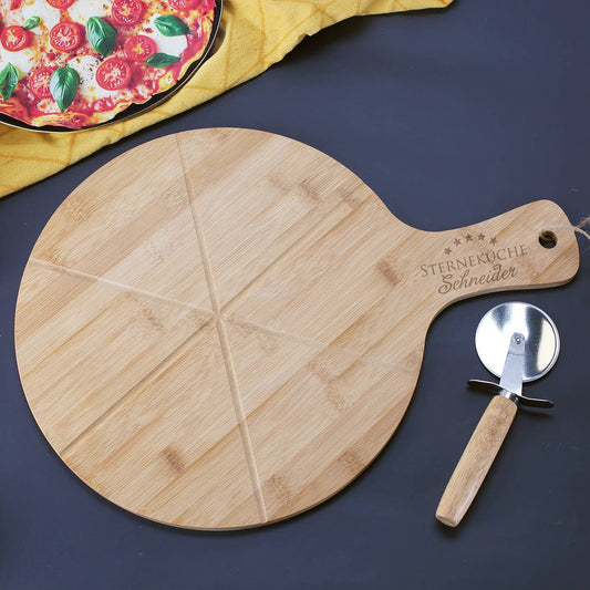 Graviertes Pizzabrett Sterneküche