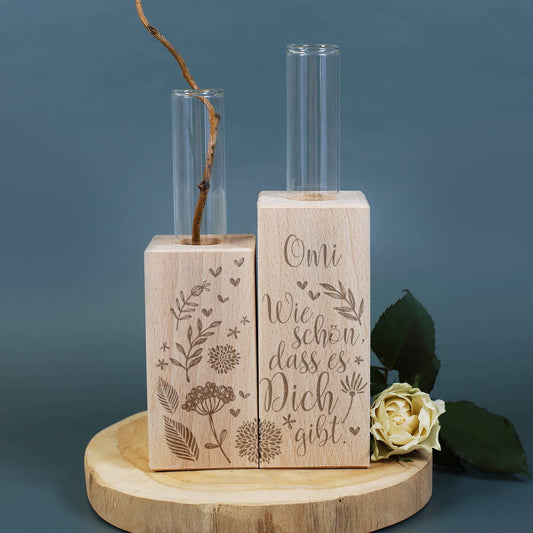 Dekoration als Geschenk mit persönlicher Namensgravur