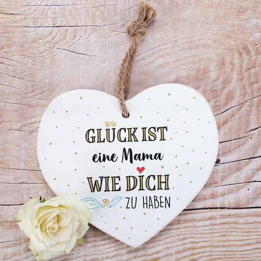 Personalisierbares Holzherz – Geschenk mit Wunschtext für besondere Menschen