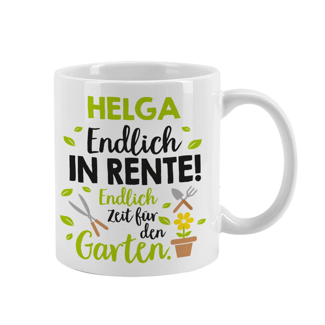 Mit Name personalisiert