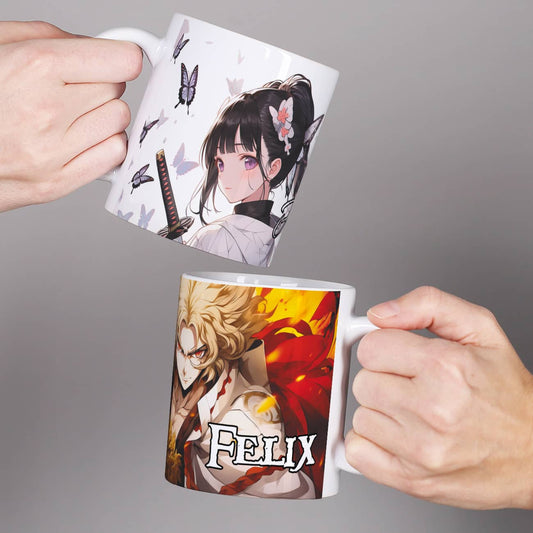 Persönliche Tasse für Anime-Fans