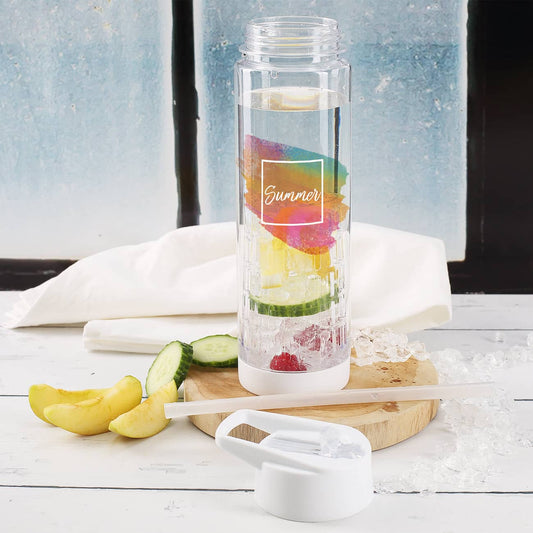 Praktischer Fruchteinsatz in der Flasche