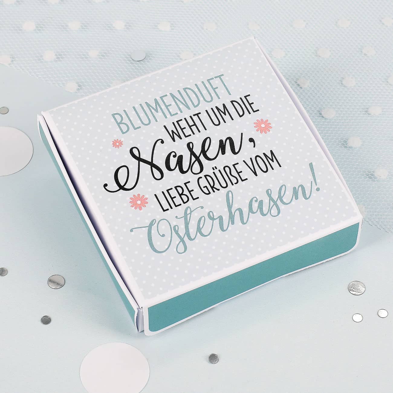 Praktische Geschenkbox als Geschenk zu Ostern