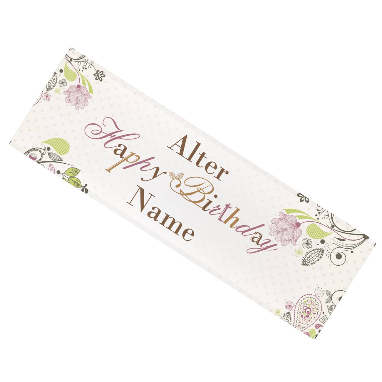 300g Schokolade *Happy Birthday* mit Alter und Name