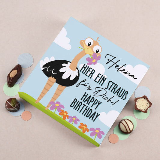 Pralinenschachtel mit Name personalisiert