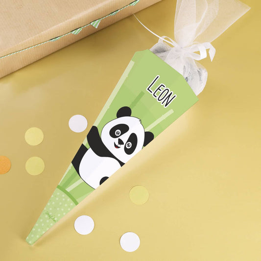 Geschwister Zuckertüte mit Name bedruckt