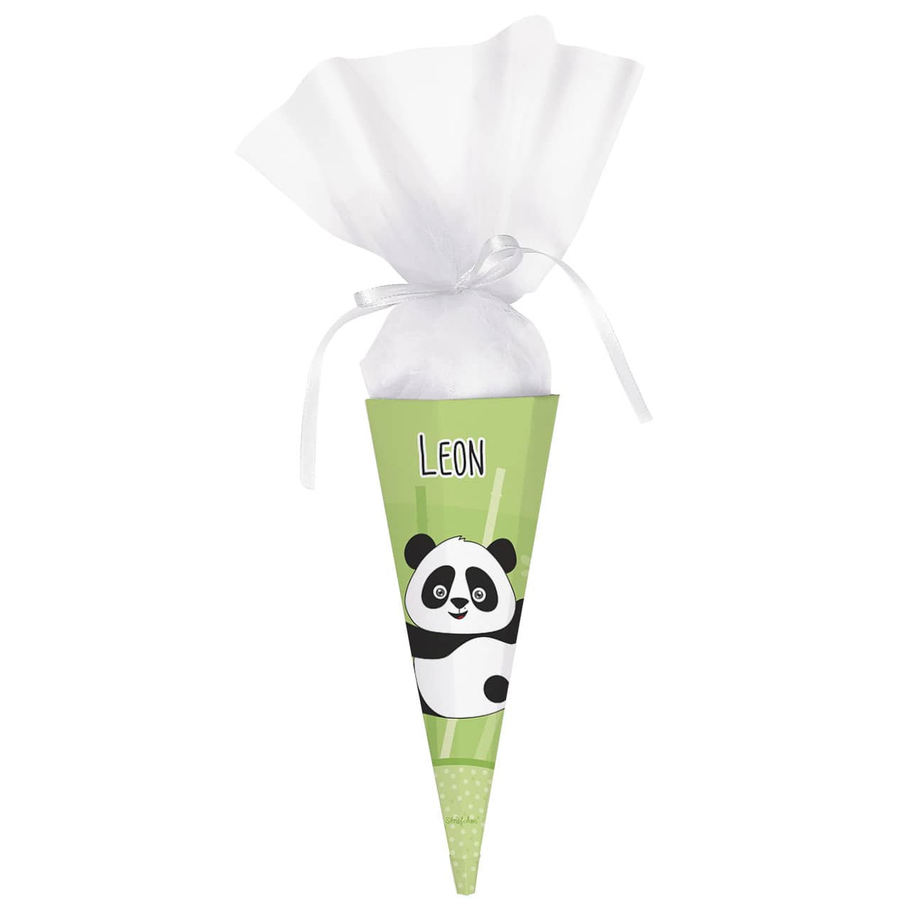 Geschwister Zuckertüte mit Name bedruckt