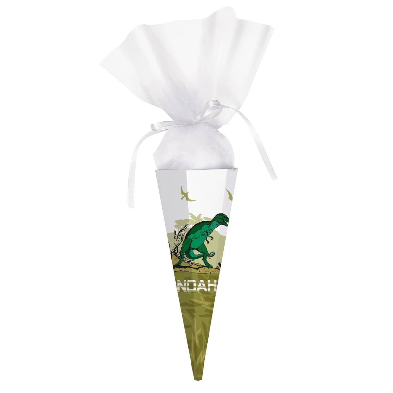 kleine Schultüte mit Ihrem Wunschnamen bedruckt