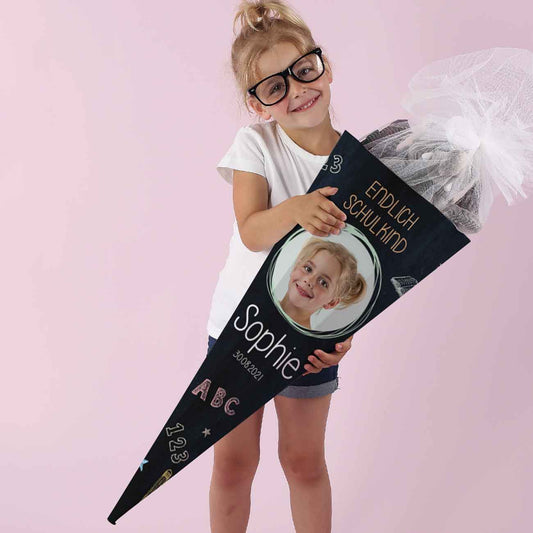 persönliche Schultüte mit Foto
