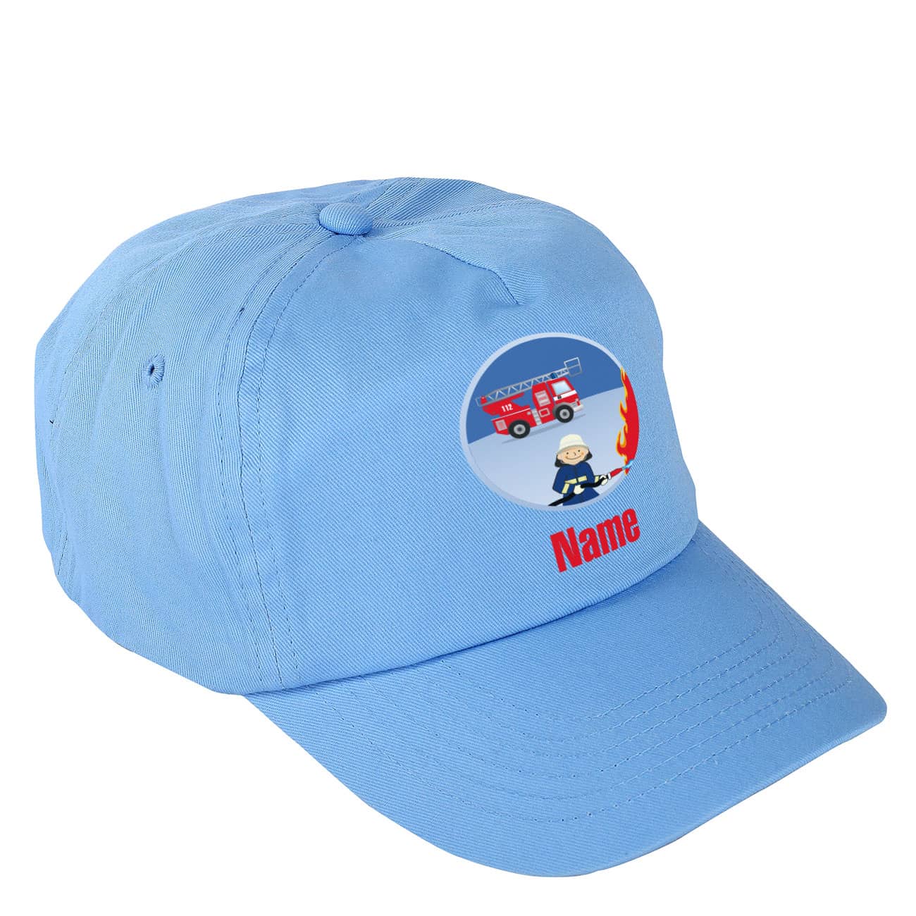 Mit Namensaufdruck
