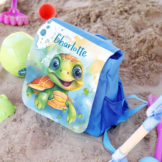 Niedliche Schildkröte als Motiv im Watercolor-Stil