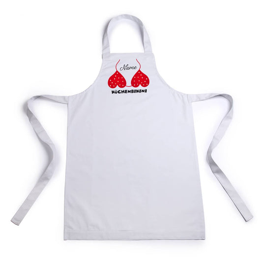 Küchenbikini Schürze mit Name