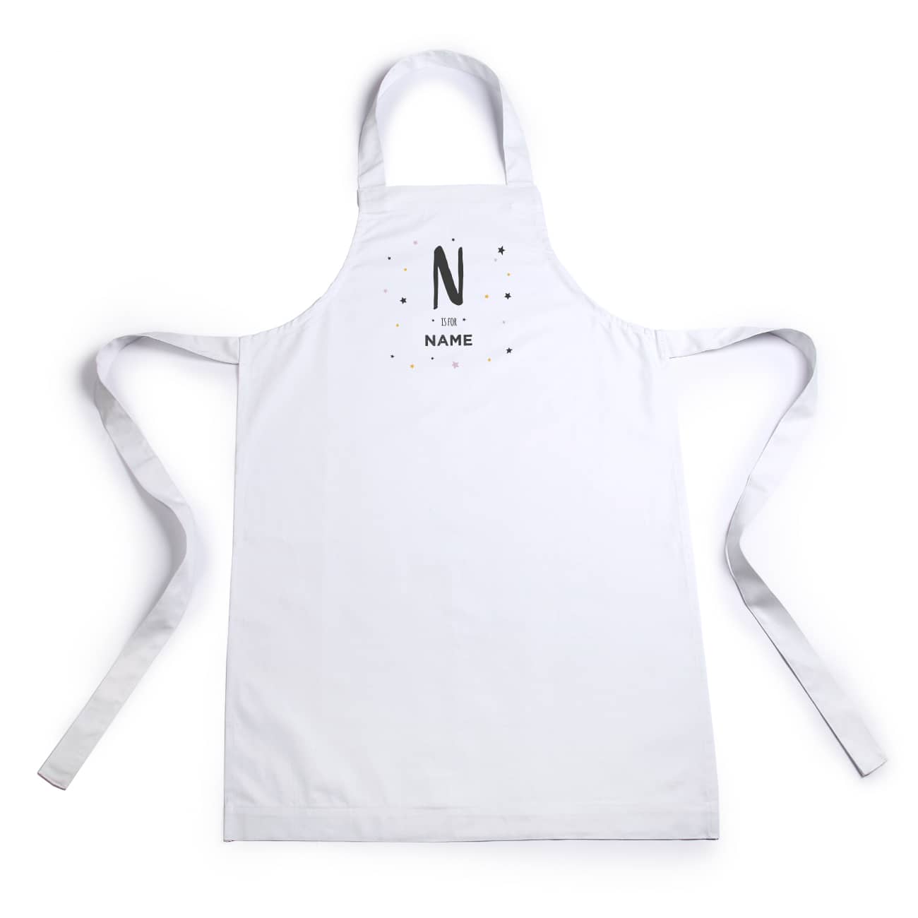 Mit Initial und Name bedruckt