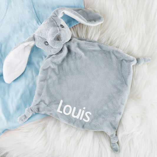 Personalisiertes Häschen Schnuffeltuch mit Name