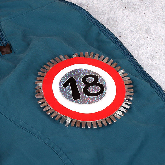 LED - Blink-Button zum Geburtstag