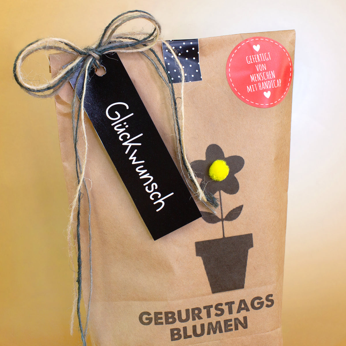 Detailaufnahme vom Wundertüte zum Geburtstag