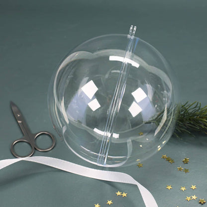 Transparente Kugeln zur eigenen Gestaltung