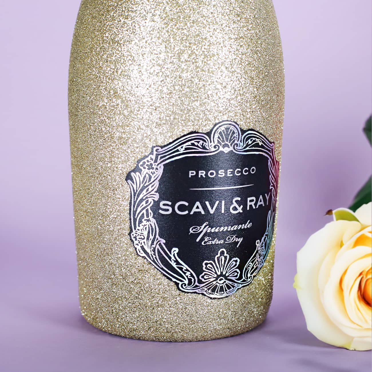 Scavi & Ray Prosecco DOC Spumante in der 0,75 l Glitzer Flasche