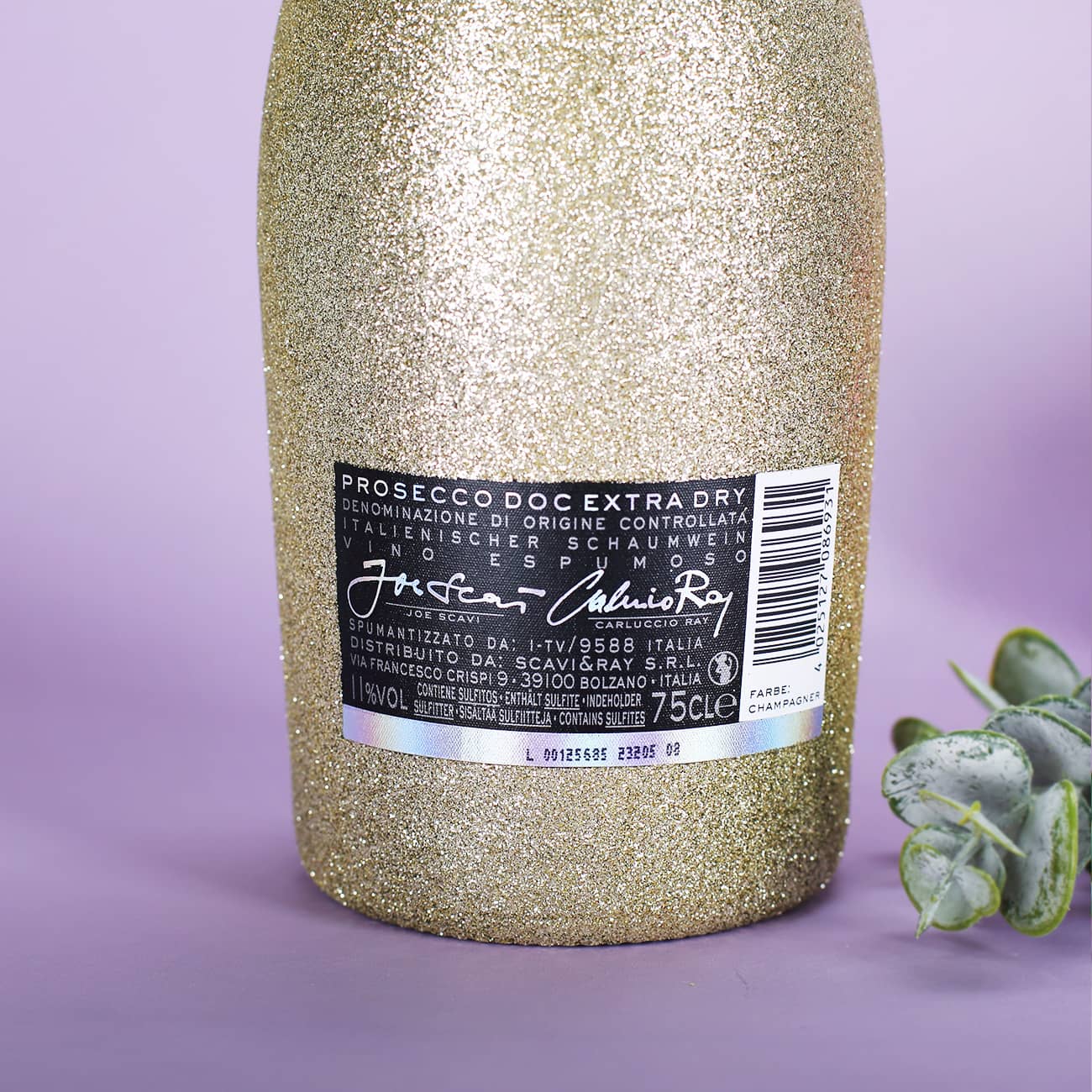 Scavi & Ray Prosecco DOC Spumante in der 0,75 l Glitzer Flasche