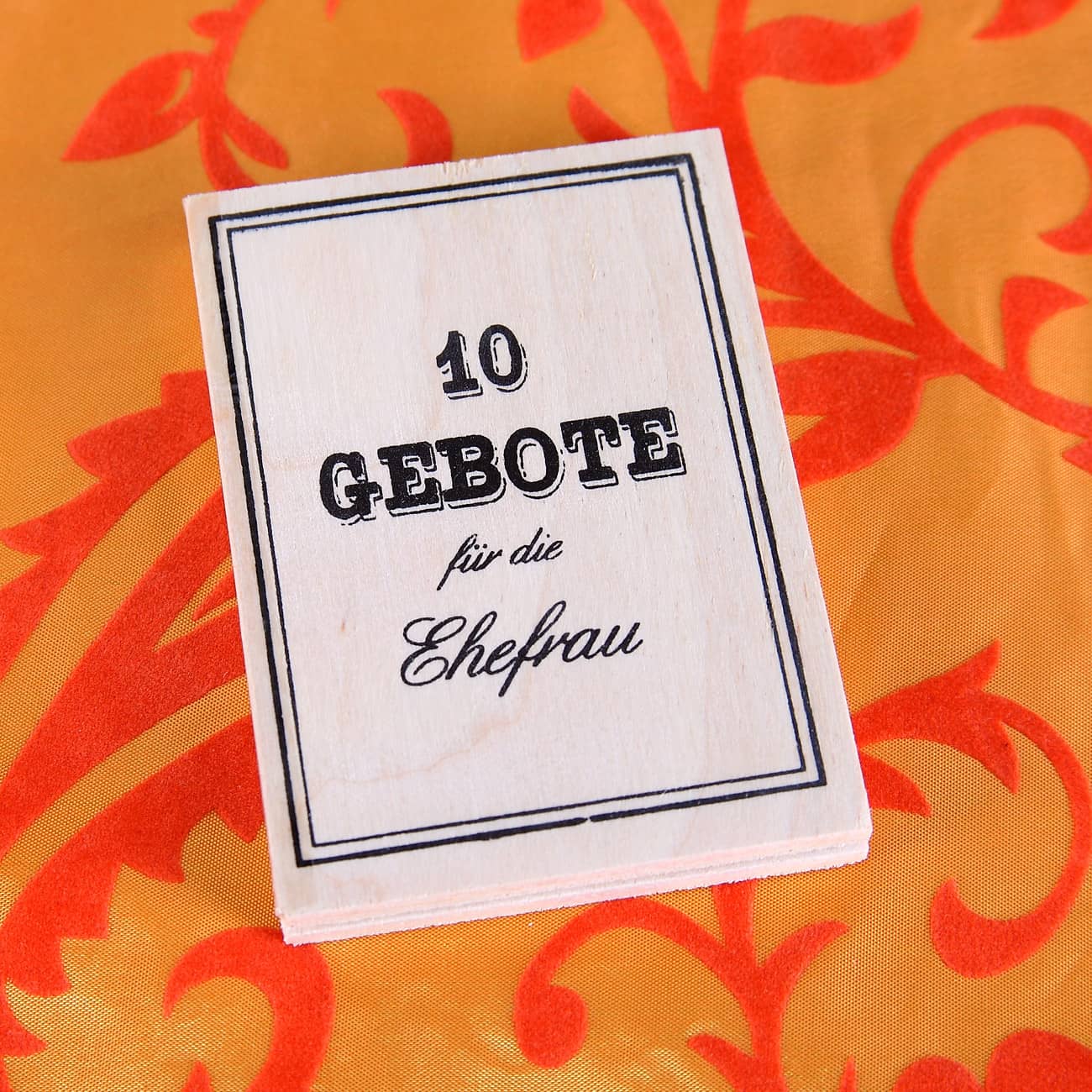 10 Gebote für die Ehefrau