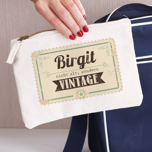 Beautycase Nicht alt, sondern vintage.