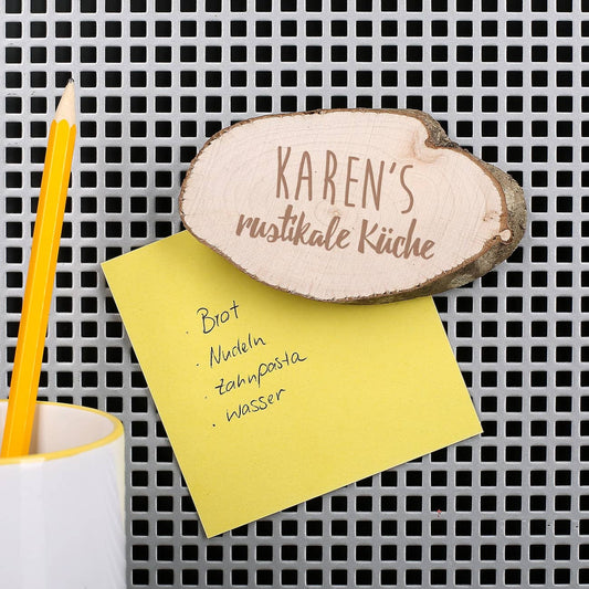 Kühlschrankmagnet mit individueller Gravur