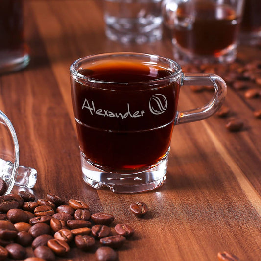 Espressotasse mti Namensgravur