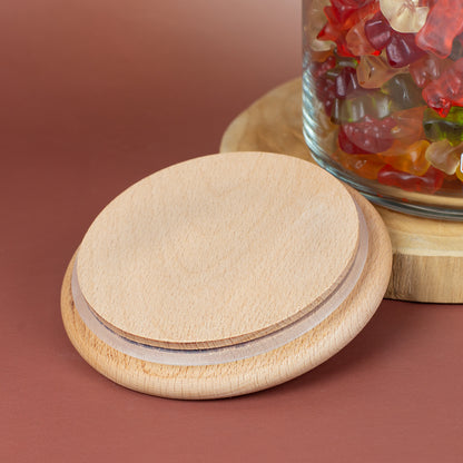 HARIBO Vorratsglas von Ritzenhoff und Breker mit Holzdeckel und Silikondichtring