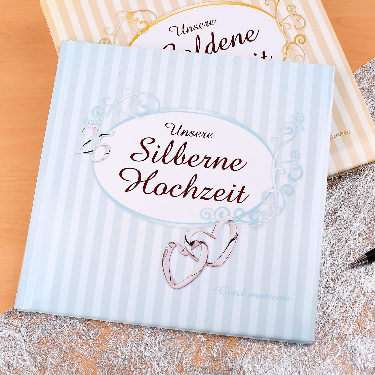 Fotoalbum zur Silbernen Hochzeit