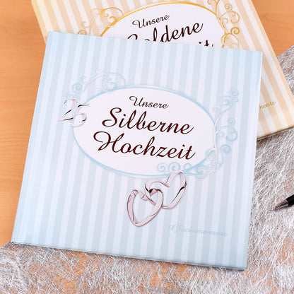 Fotoalbum zur Silbernen Hochzeit