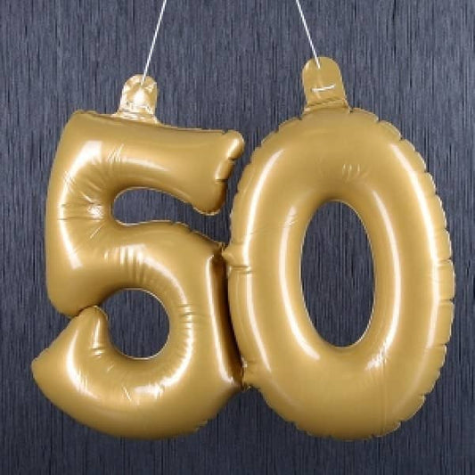 aufblasbare Dekoration zur Goldenen Hochzeit