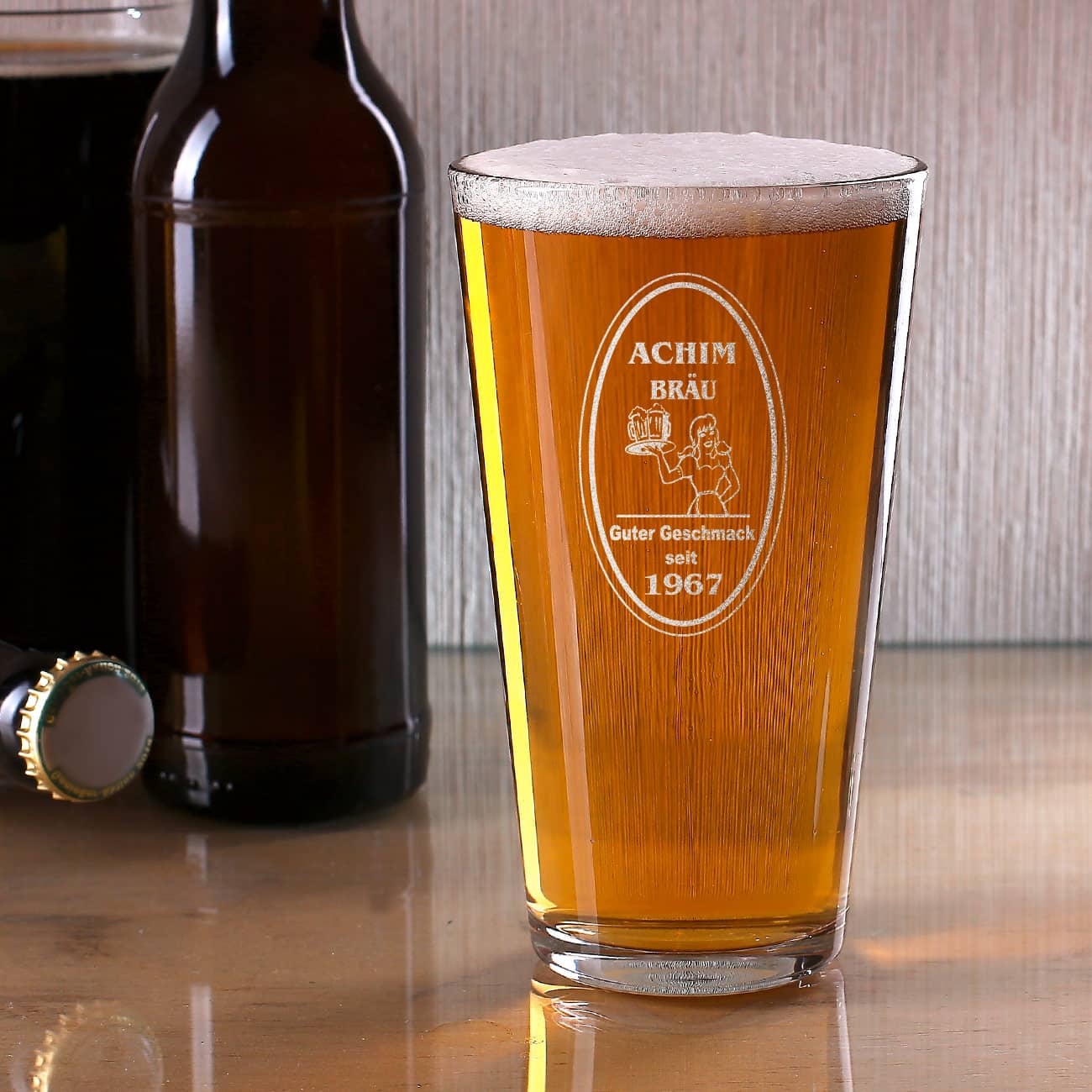 Bierglas American Lager 