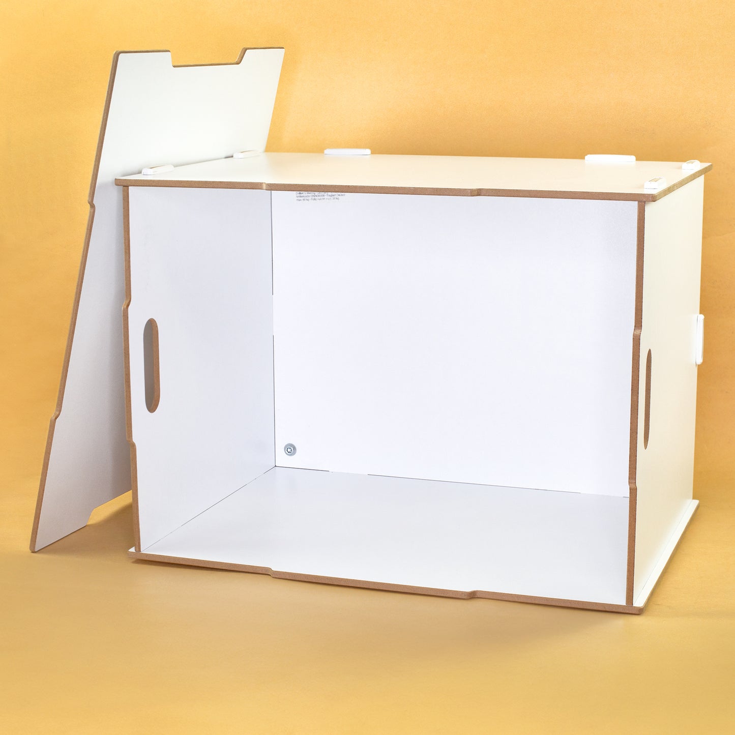 Personalisierte Rollbox aus Holz von clipfritz mit Einhorn & Prinzessin | Spielzeugkiste für Mädchen